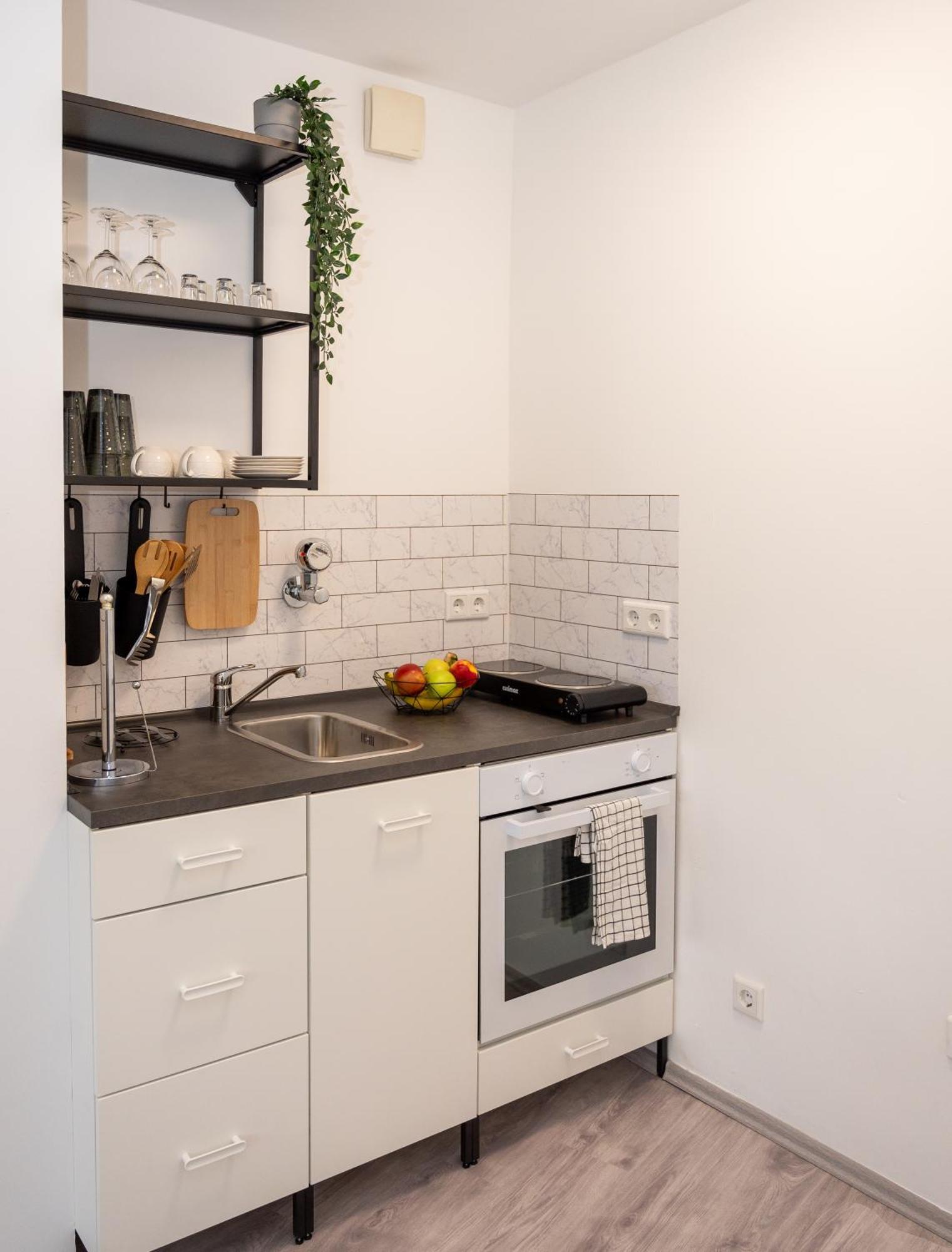 Stilvolles Apartment Im Essener Stadtkern Dış mekan fotoğraf