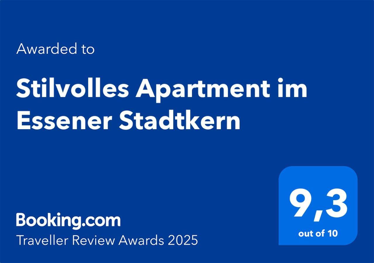 Stilvolles Apartment Im Essener Stadtkern Dış mekan fotoğraf